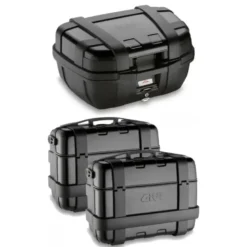Tris Valigie Givi Trekker TRK52B con Coppia Valigie Givi TRK33BPACK2