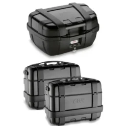 Tris Valigie Givi Trekker TRK52B con Coppia Valigie Givi TRK46BPACK2