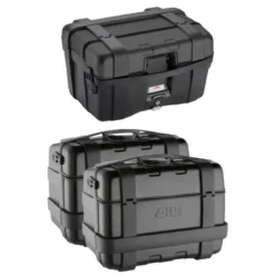 Tris Valigie Givi Trekker TRK46B con Coppia Valigie Givi TRK46BPACK2