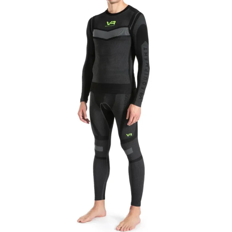 T-Shirt First Layer VR Equipment Nero