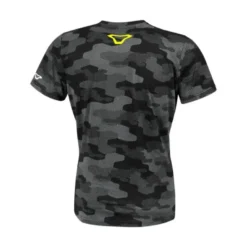 T-Shirt Macna Dazzle Rideaholic Nero Giallo