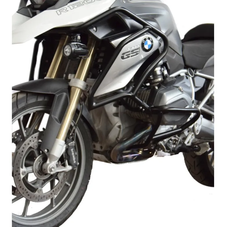 Tubi Di Protezioni Superiori In Ferro Verniciati Nero Bmw R 1200 Gs Lc 20132016 Nero