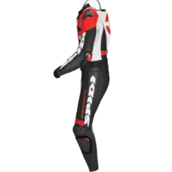 Tuta Divisa In Pelle Spidi Dp-Progressive Touring Rosso