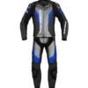 Tuta Divisa In Pelle Spidi Laser Touring Nero Blu