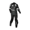 Tuta Divisibile Donna In Pelle Macna Blitz 2pc Nero Bianco
