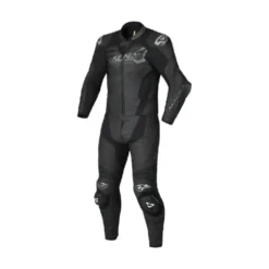 Tuta Divisibile In Pelle Macna Blitz 2pc Nero