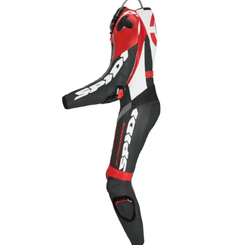 Tuta Intera In Pelle Spidi Dp-Progressive Perforated Pro Rosso - CAMPIONARIO