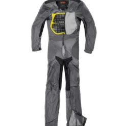Tuta Intera In Pelle Spidi Track Wind Pro Nero Bianco