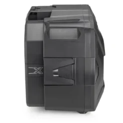 Valigia Givi Monokey X-Space Con Cover Effetto Alluminio Spazzolato Espandibile 27 / 36 Litri Nero