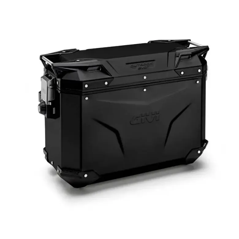 Valigia Laterale Destra Givi Trekker Outback Evo 37 Litri Monokey Alluminio Nero