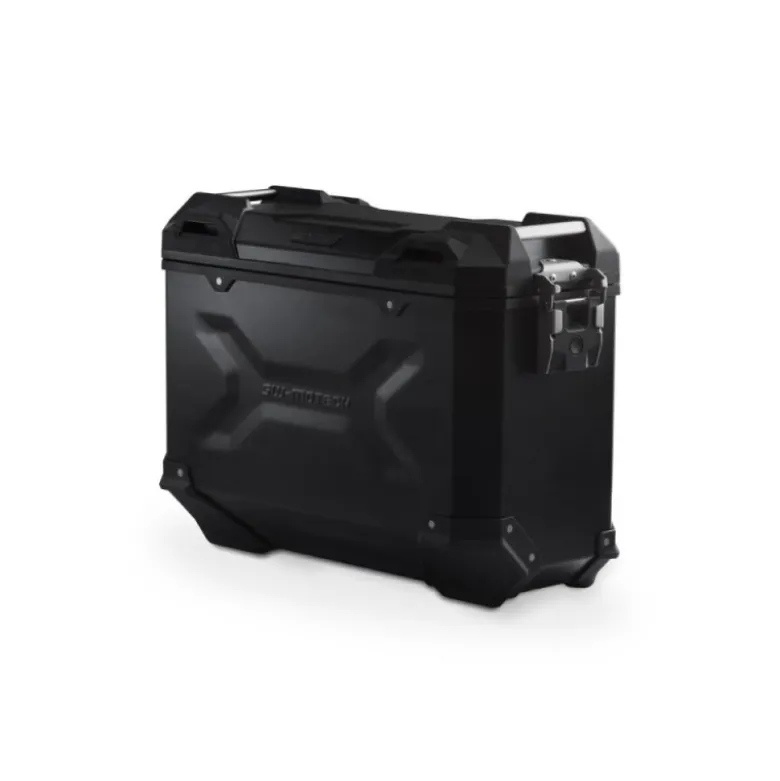 Valigia Laterale Destra Sw-Motech TRAX ADV M 37 Litri Alluminio Nero