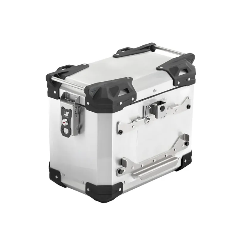Valigia Laterale Dritta Sinistra MyTech Raid Pro Raw 48 Litri Alluminio