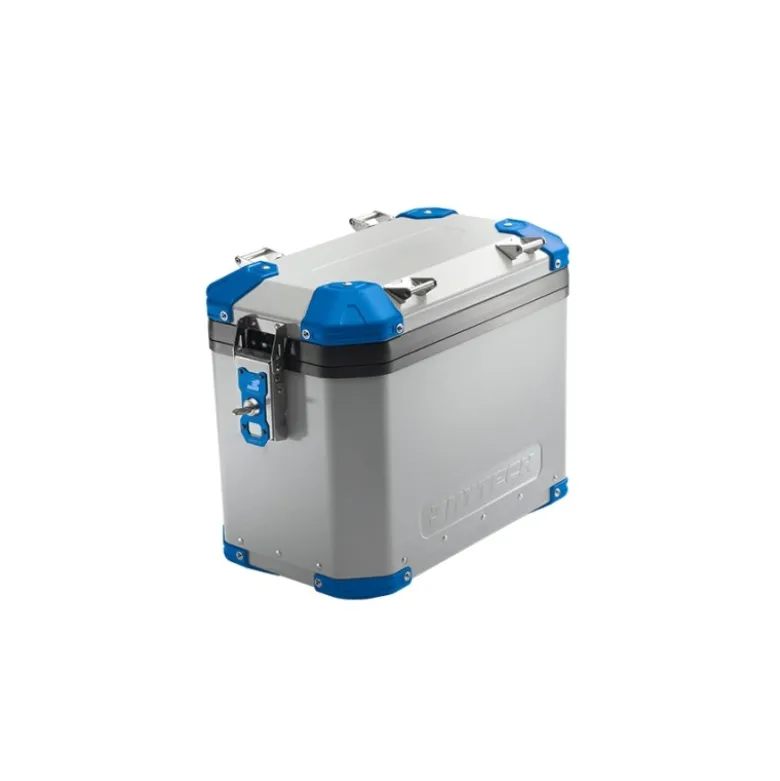 Valigia Laterale MyTech Model-x 48 Litri Grigio Angolari Blu