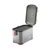 Valigia Laterale MyTech Model-x 48 Litri Grigio Angolari Rossi