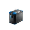 Valigia Laterale MyTech Model-x 48 Litri Nero Angolari Blu