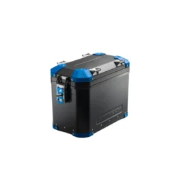 Valigia Laterale MyTech Model-x 39 Litri Nero Angolari Blu