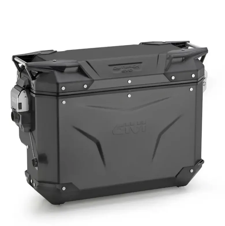 Valigia Laterale Scantonata Destra Givi Trekker Outback Evo Smart 33 Litri Monokey Cam-Side Nero