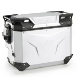 Valigia Laterale Scantonata Destra Givi Trekker Outback Evo Smart 40 Litri Monokey Cam-Side Alluminio Anodizzato