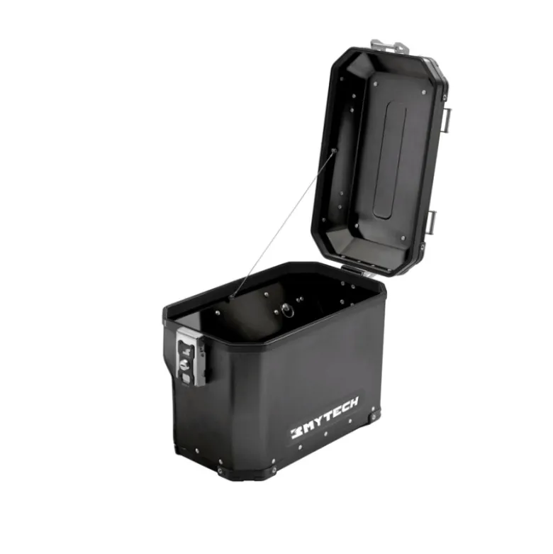Valigia Laterale Scaricata MyTech Model-X GSA 41 Litri Alluminio Nero Per Telaio Originale BMW