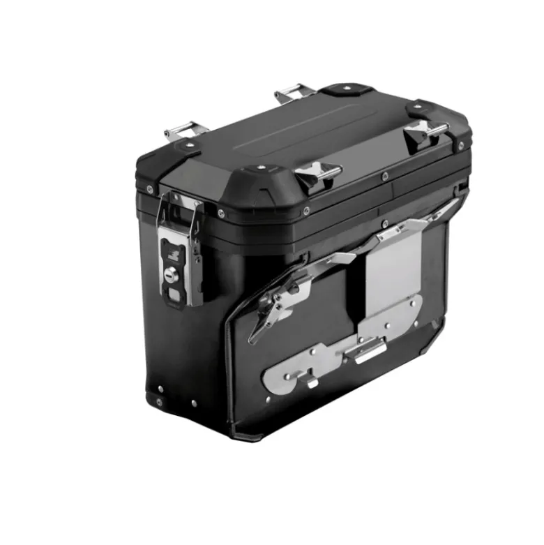 Valigia Laterale Scaricata MyTech Model-X GSA 41 Litri Alluminio Nero Per Telaio Originale BMW