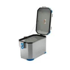 Valigia Laterale Scaricata MyTech Model-x 41 Litri Grigio Angolari Blu