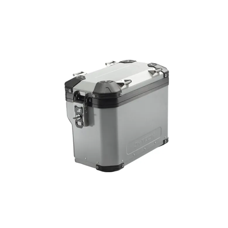 Valigia Laterale Scaricata MyTech Model-x 32 Litri Grigio Angolari Neri