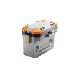 Valigia Laterale Scaricata MyTech Model-x 41 Litri Grigio Angolari Arancioni