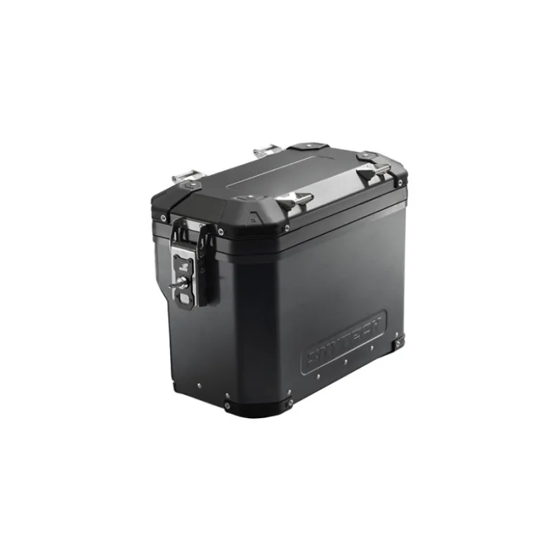 Valigia Laterale Scaricata MyTech Model-x 41 Litri Nero Angolari Neri
