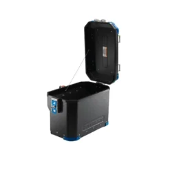 Valigia Laterale Scaricata MyTech Model-x 41 Litri Nero Angolari Blu