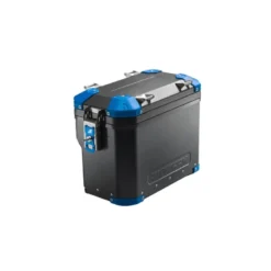 Valigia Laterale Scaricata MyTech Model-x 32 Litri Nero Angolari Blu