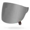 Visiera Bell Iridium Argento Con Tab Marrone Per Caschi Bullit