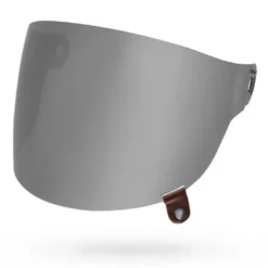 Visiera Bell Iridium Argento Con Tab Marrone Per Caschi Bullit