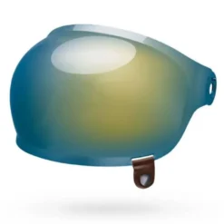 Visiera Bolla Bell Iridium Oro Con Tab Marrone  Per Caschi Bullit