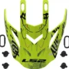 Visiera Spoiler Bambino Ls2 Per Casco Fast Evo II MX437 Giallo