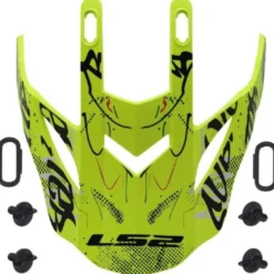 Visiera Spoiler Bambino Ls2 Per Casco Fast Evo II MX437 Giallo