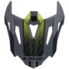 Visiera Spoiler Integrato Ls2 Per Casco X-force MX703 Grigio Giallo