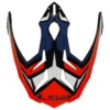 Visiera Spoiler Ls2 Explorer MX701 Blue White Red
