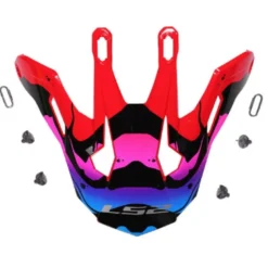 Visiera Spoiler Ls2 Per Casco Fast II MX708 Rosso