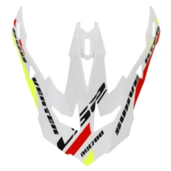 Visiera Spoiler Ls2 Subverter Evo MX700 White Black