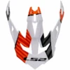 Visiera Spoiler Ls2 Subverter Evo MX700 White Orange