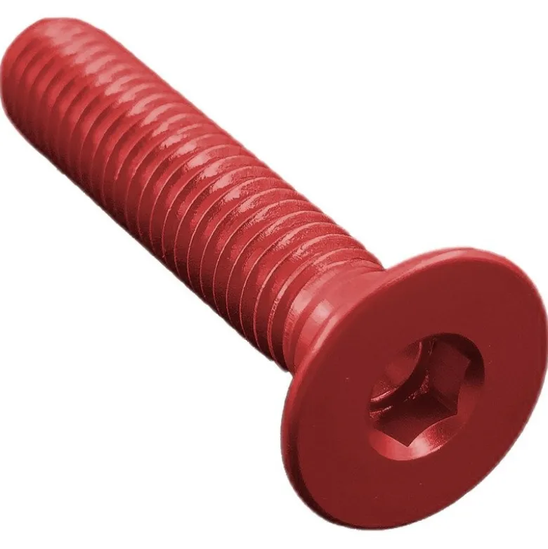 Vite Testa Piana Svas. Erg. Cl 005 M8 L. 30 Rosso 005M8030ROS Lightech