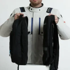 Zaino Airbag Elettronico Per Moto Helite H-Moov E-Back Pack Nero