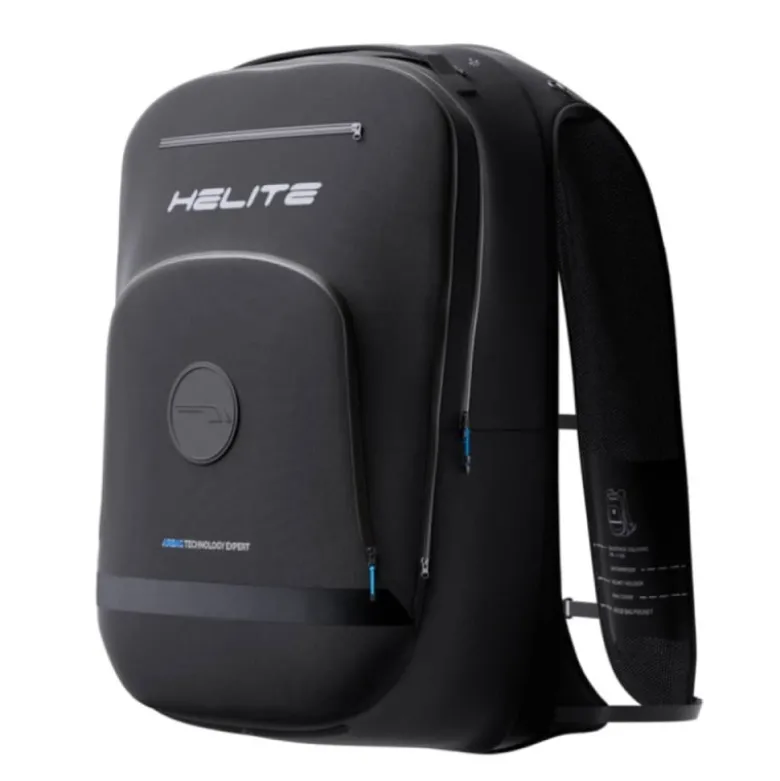 Zaino Airbag Meccanico Per Moto Helite H-Moov Nero